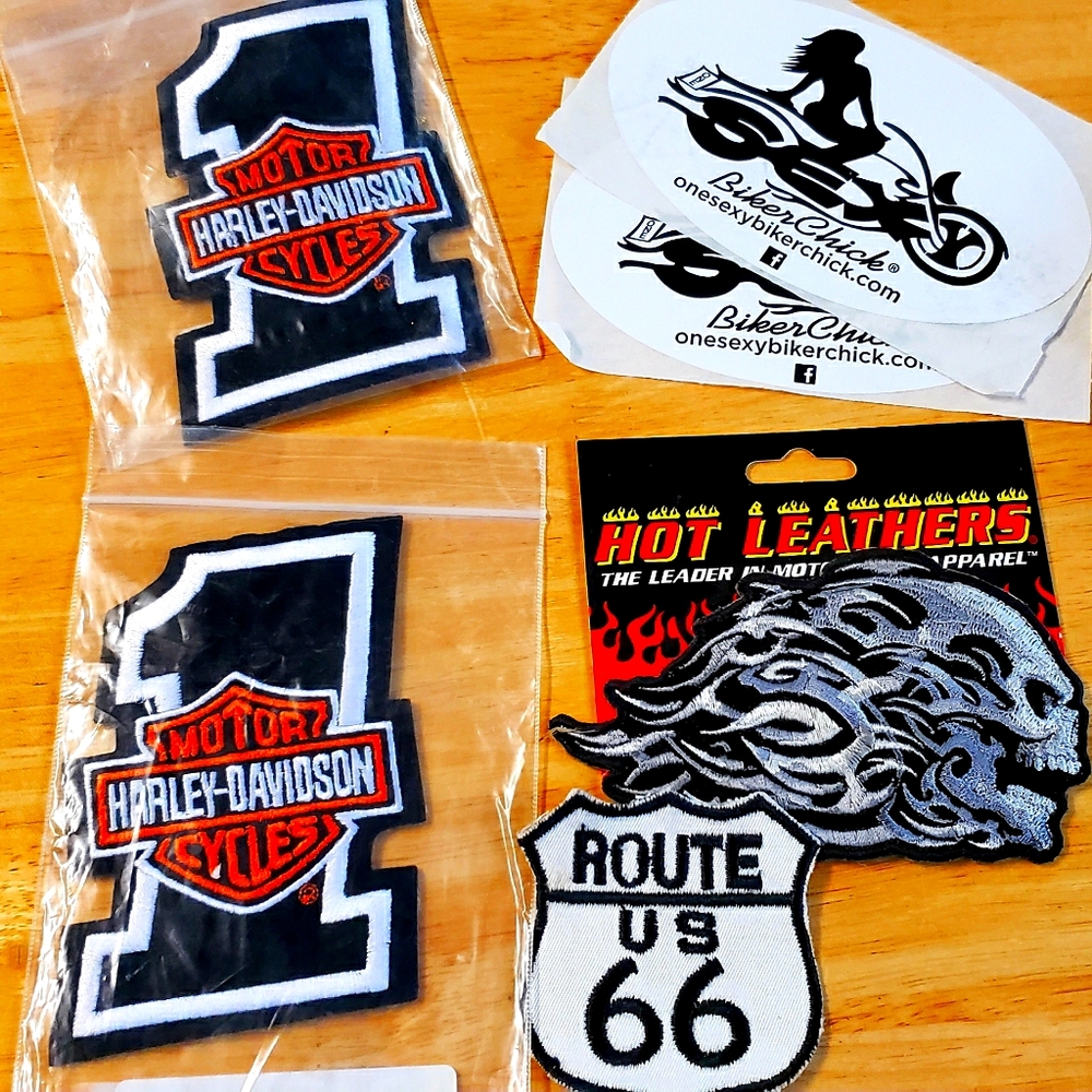 Patches and stickers